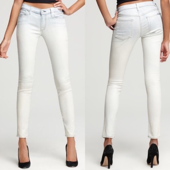 7 For All Mankind Denim - NEW 7 For All Mankind Coated Skinny Luster 24